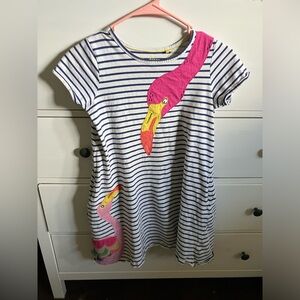 Mini Boden Flamingo Kids Dress